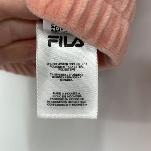 FILA Aaral Cropped Half Zip Hoodie - Picture 7 of 8